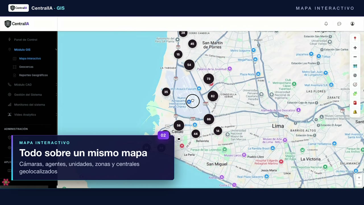 Demo del módulo GIS